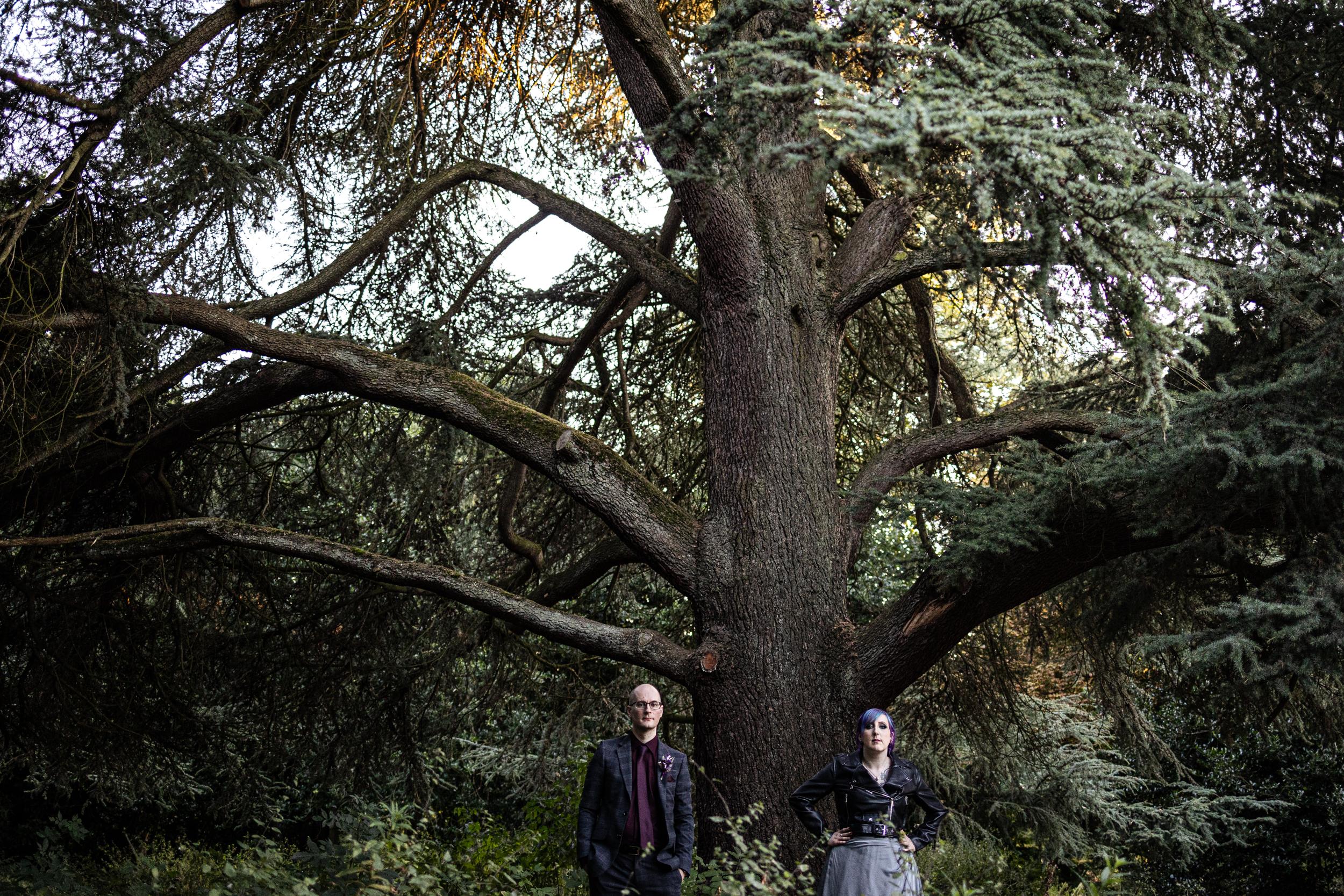 A Relaxed Wedding At Highbury Hall With A Slight Gothic Twist