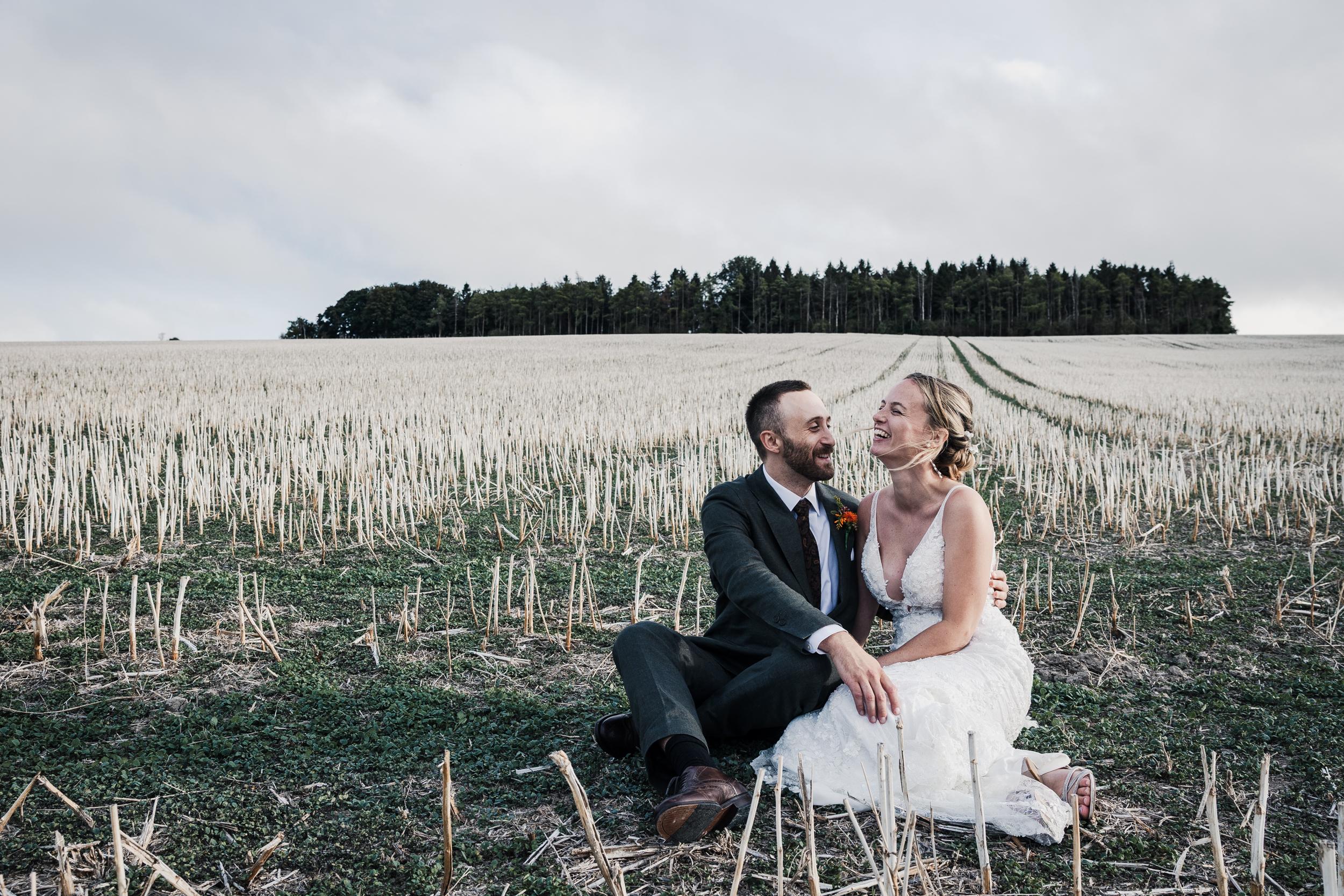 A Fun Cold Harbour Barn Wedding
